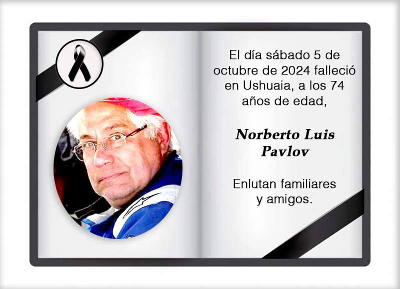 Fallecimiento | Norberto Luis Pavlov