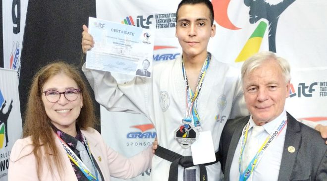 Destacada actuación de jóvenes de Ushuaia en la Copa del Mundo de Taekwondo ITF 2024