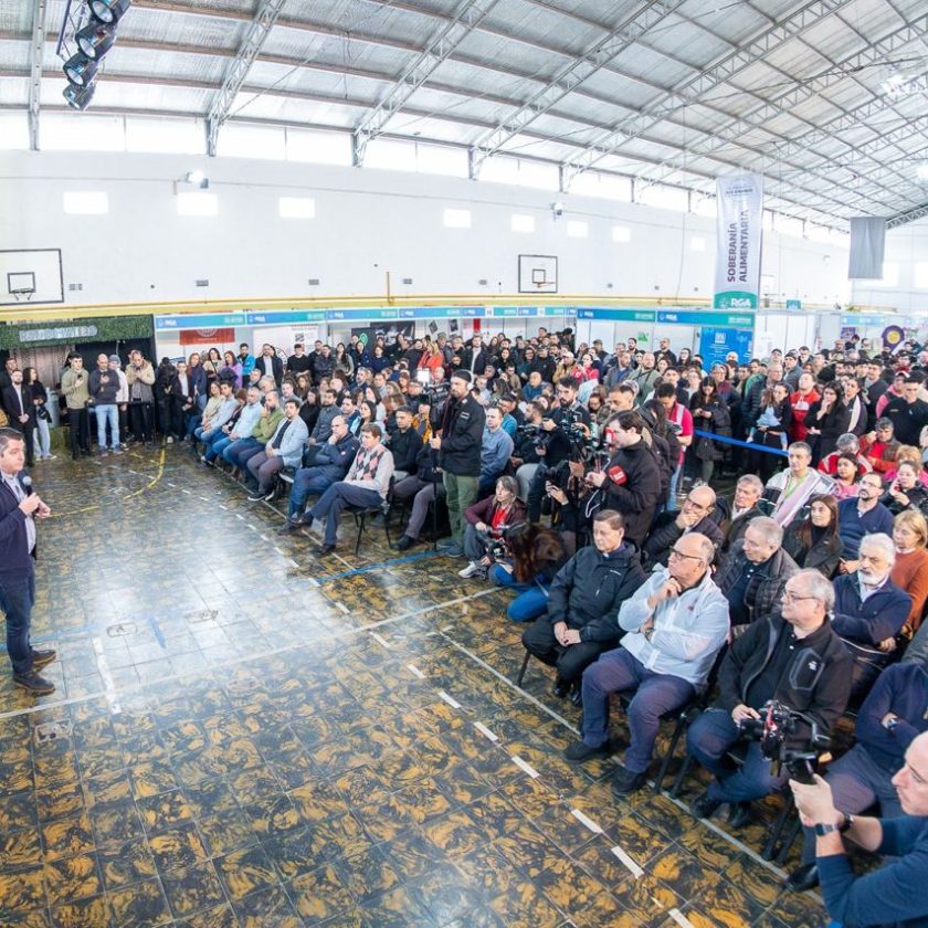 Pérez resaltó: “Nadie se salva solo”, en la 4º Expo Productiva