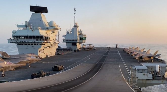  Islas Malvinas. Rechazo a la visita de funcionario británico y del portaaviones HMS Queen Elizabeth