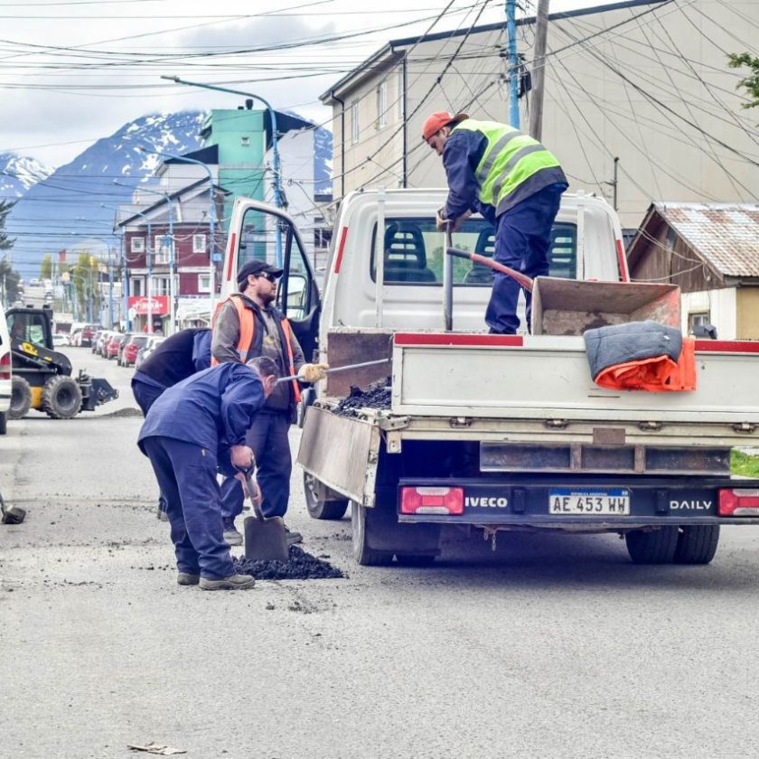 Continúan ejecutándose diversos frentes de obras en la trama vial de la ciudad