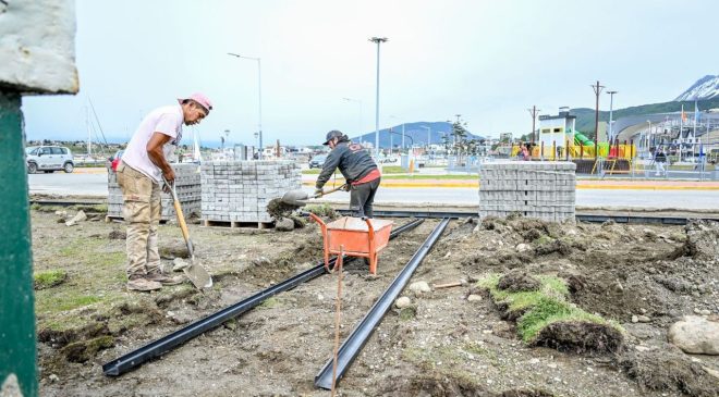 Continúan ejecutándose diversos frentes de obras en la trama vial de la ciudad