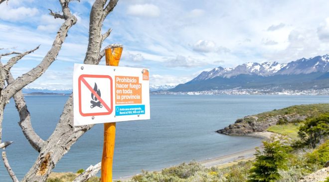 “Tenemos gente que hace fuego en lugares no habilitados”