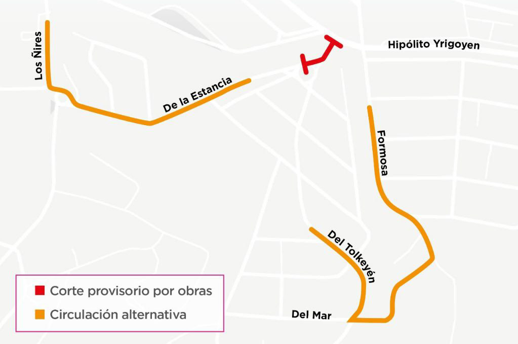 Varios puntos de la ciudad estarán cerrados al tránsito