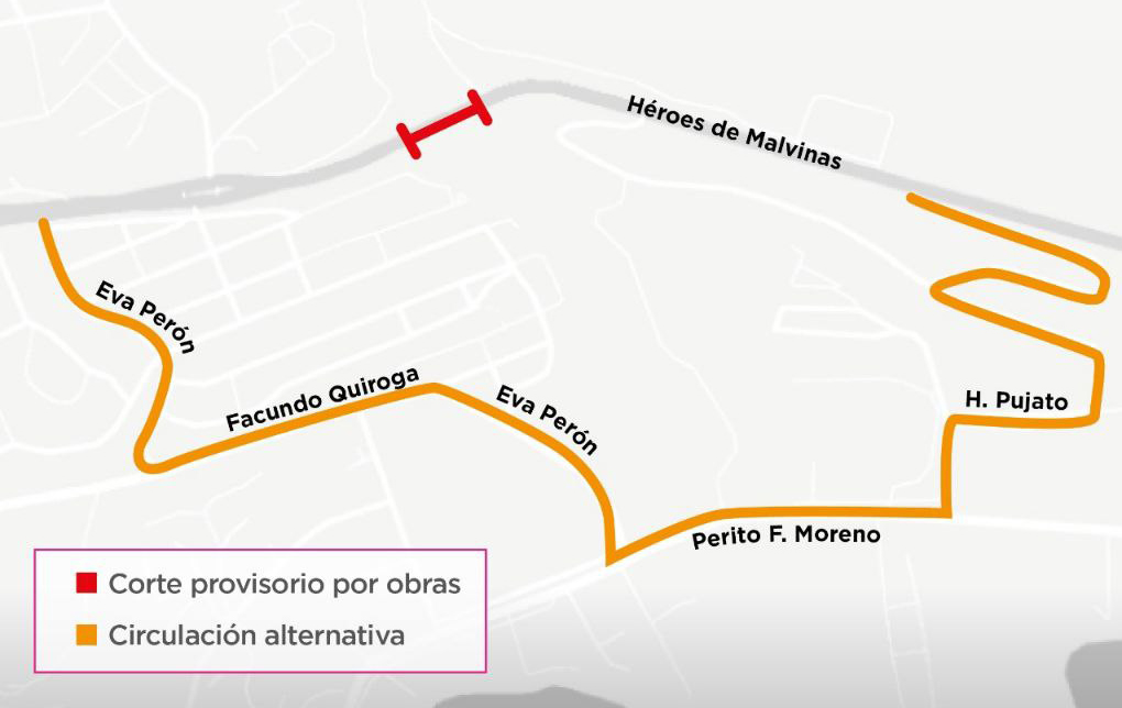 Varios puntos de la ciudad estarán cerrados al tránsito