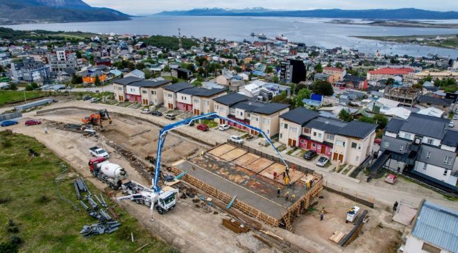 Avanza la construcción de un hotel de alta categoría en Ushuaia