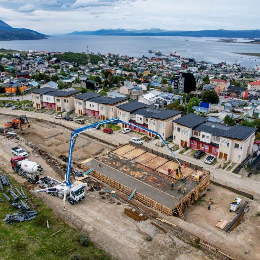 Avanza la construcción de un hotel de alta categoría en Ushuaia