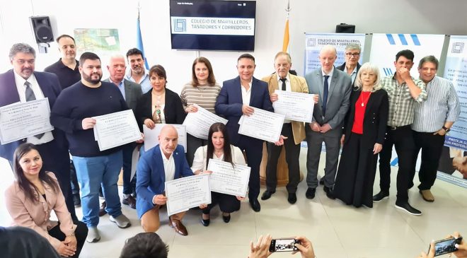 El Colegio de Martilleros de Tierra del Fuego incorporó a nuevos profesionales