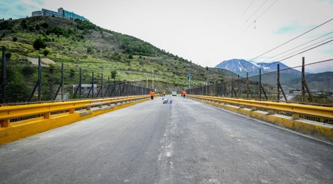 El Municipio concluyó la repavimentación del puente de Héroes de Malvinas