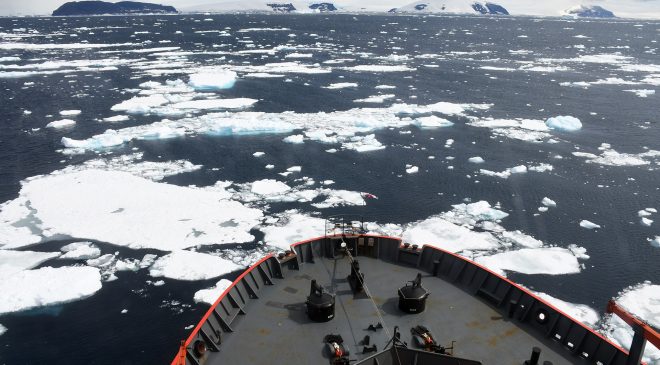 Se reabasteció la Base Conjunta Antártica Petrel