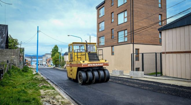 Finalizaron los trabajos de pavimentación en la calle Solís