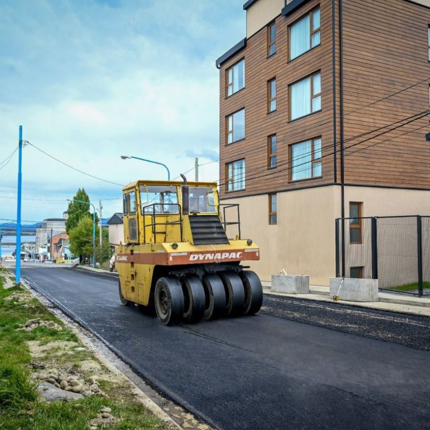 Finalizaron los trabajos de pavimentación en la calle Solís