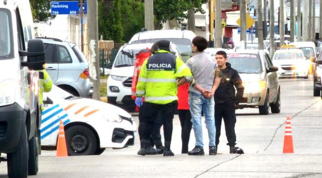 Fue detenido el joven que apuñaló a otro en pleno centro