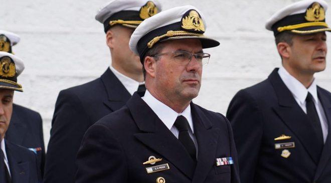 El Área Naval Austral conmemoró su aniversario y designó nuevo comandante