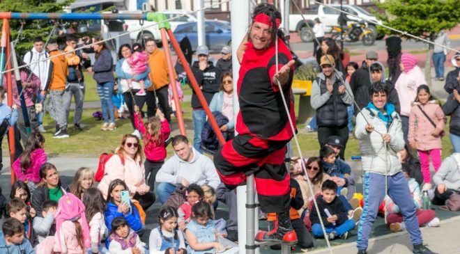 Ushuaia celebró el “Día Más Largo” con música, espectáculos y juegos