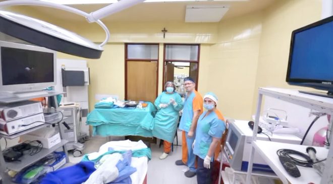 El Hospital Regional Río Grande realizó su primer litotricia