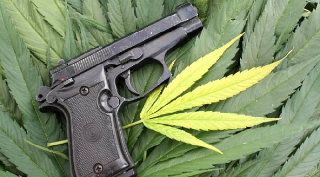 Armas, marihuana y gas: el combo inesperado de un allanamiento