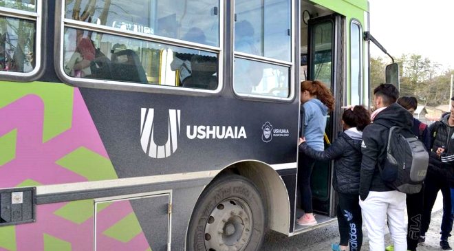 El nuevo recorrido de la UISE mejora la conectividad en barrios de Ushuaia