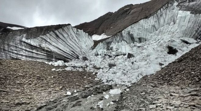 Se derrumbó la emblemática Cueva de Jimbo