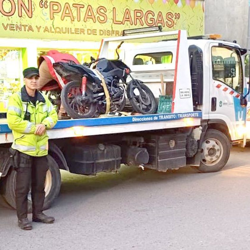 La Policía detectó dos motos en situación irregular