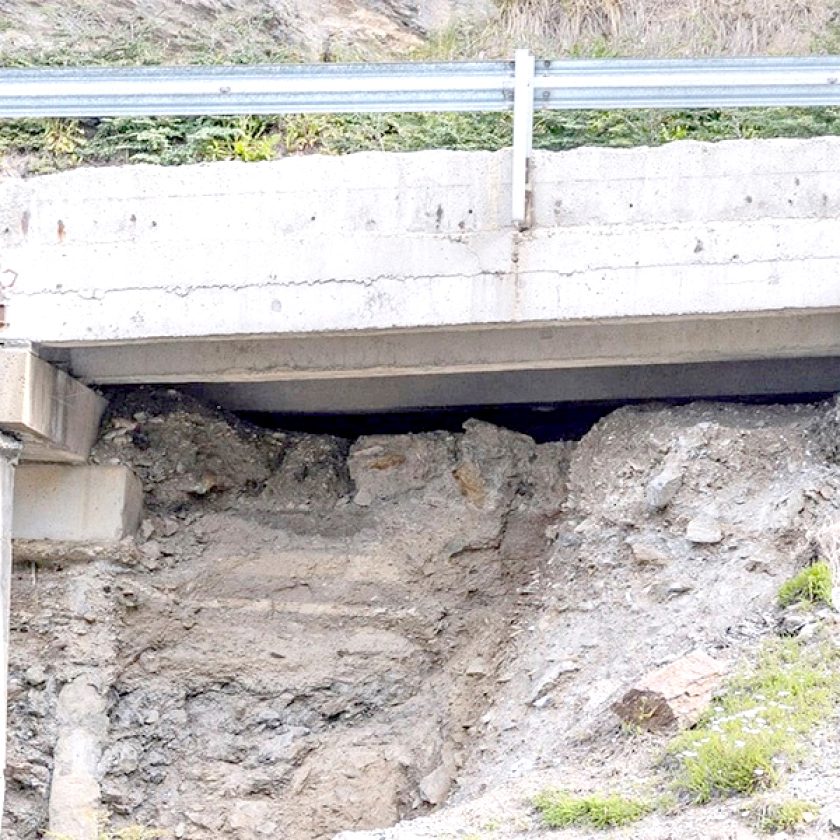 Se colocará un puente metálico y gaviones en el Paso Garibaldi