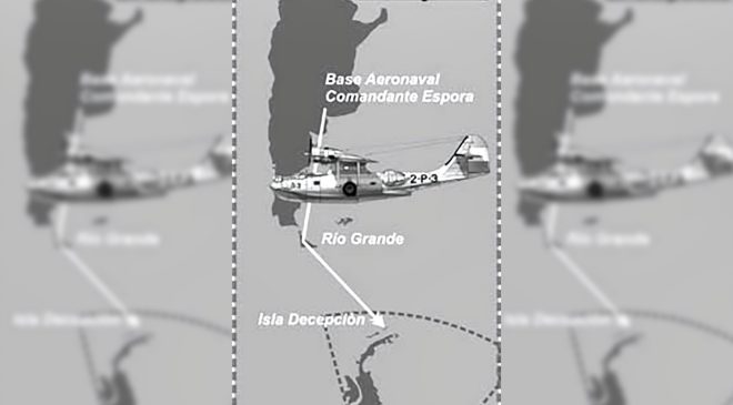 7 de febrero, fecha icónica para la aviación antártica naval